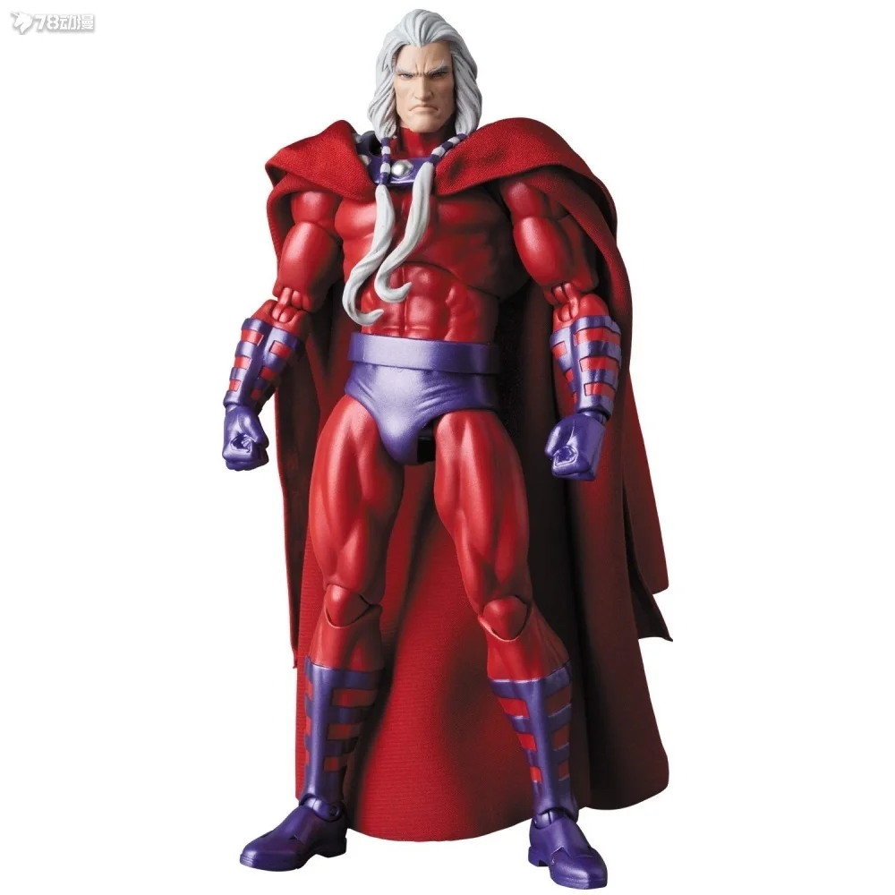 In Stock Originate MAFEX 099 Magneto COMIC Ver. Model Toys Collection Marvel X-Men Max Eisenhardt ACTION FIGURE