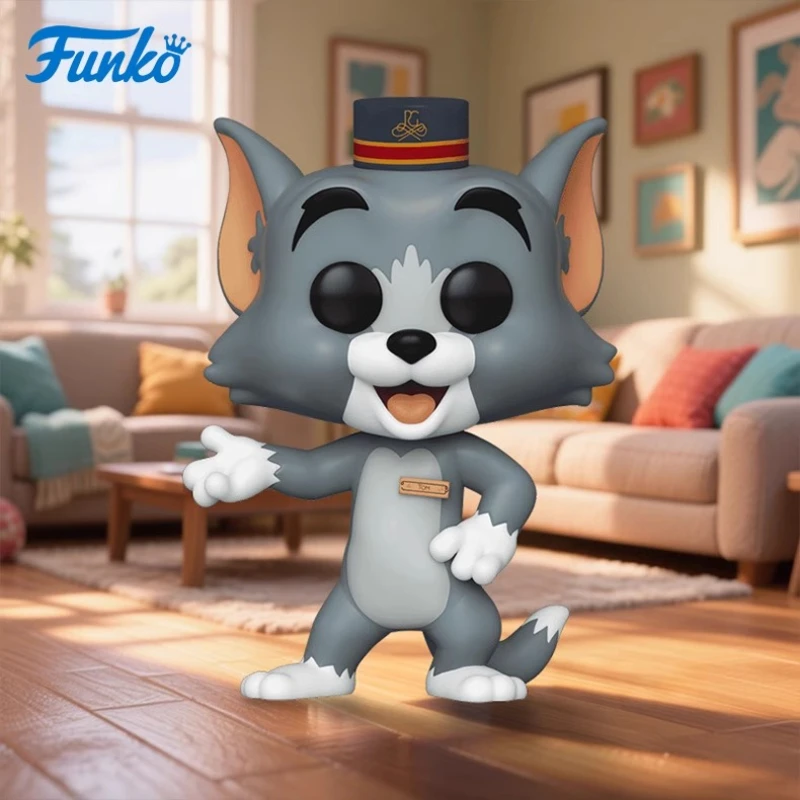 

Genuine Edition FUNKO POP《Tom and Jerry》Anime Action Desktop Decoration Ornament Model Toys Collectible Model