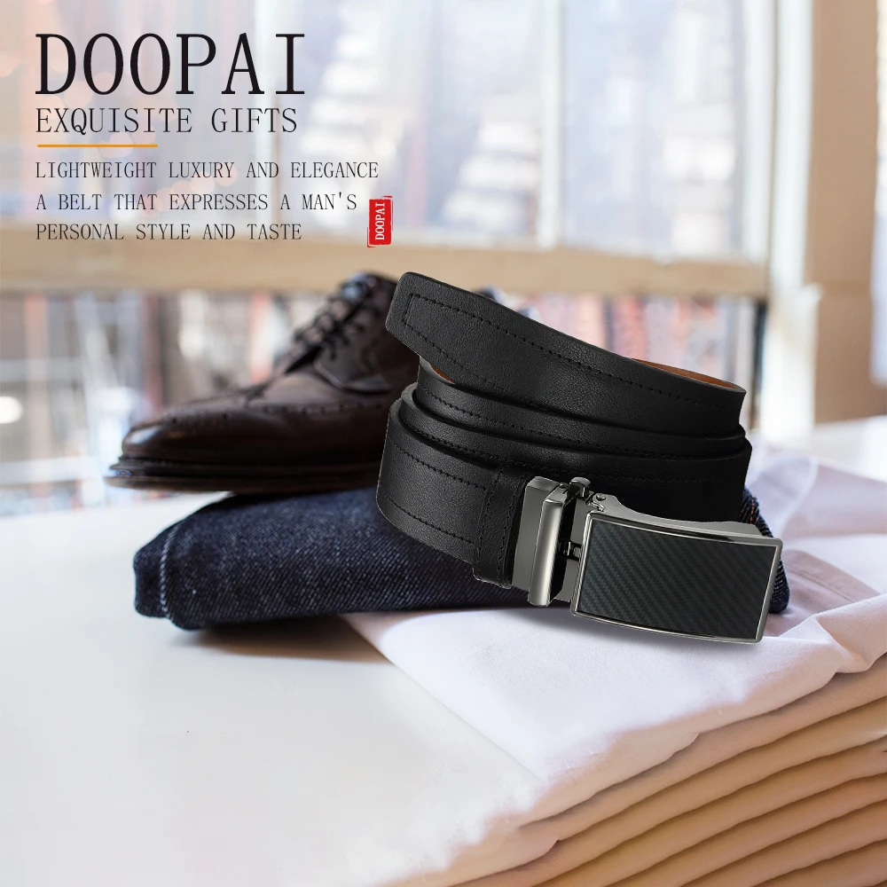Men's Business Automatic Buckle Belt, Fashionable Alloy Buckle, Versatile Formal Pants Belt, Perfect Gift for Boyfriend