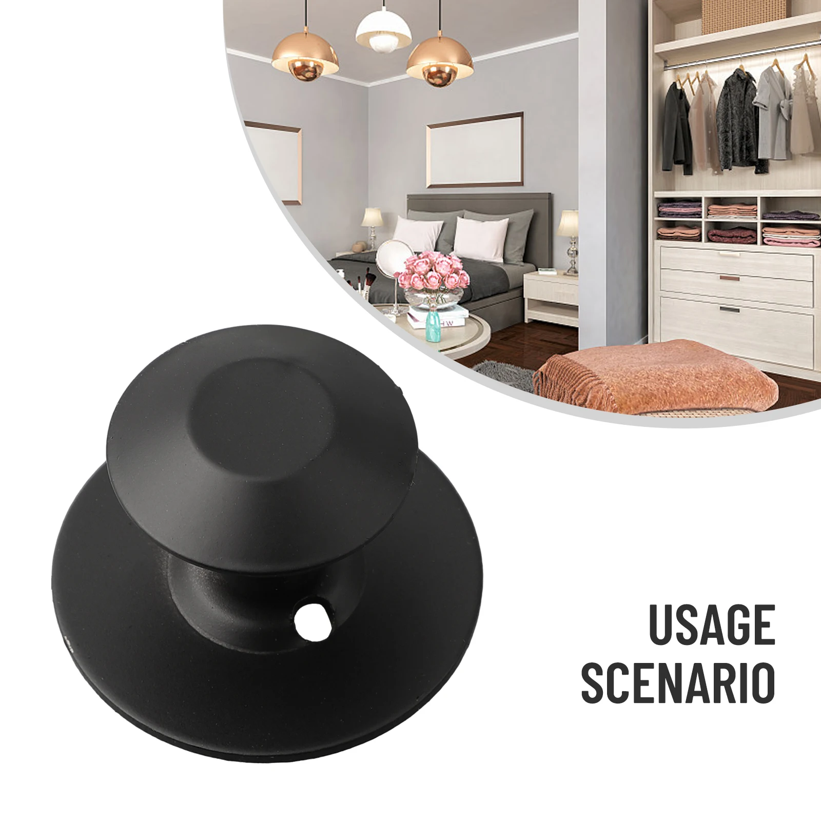 Punch-Free Drawer Handle Self-Adhesive Hook Metal European-Style Single-Hole Door Pulls Wardrobe Handles With Adhesive Wall Hook