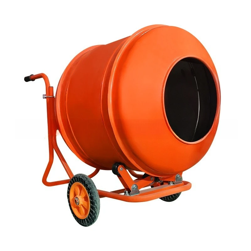 

Concrete mortar mixer, two-phase electric, small drum cement mixer