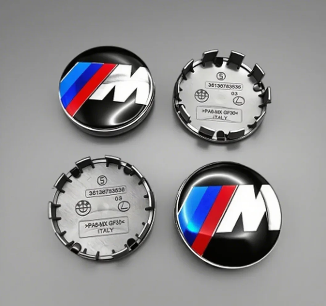 

Комплект из 4 шт. плавающих колпачков для центра диска BMW 50th Anniversary (56/60/68 мм) для BMW E30 E70 F25 F40 F30 E61 F15 F36 F32 E84, автоаксессуары