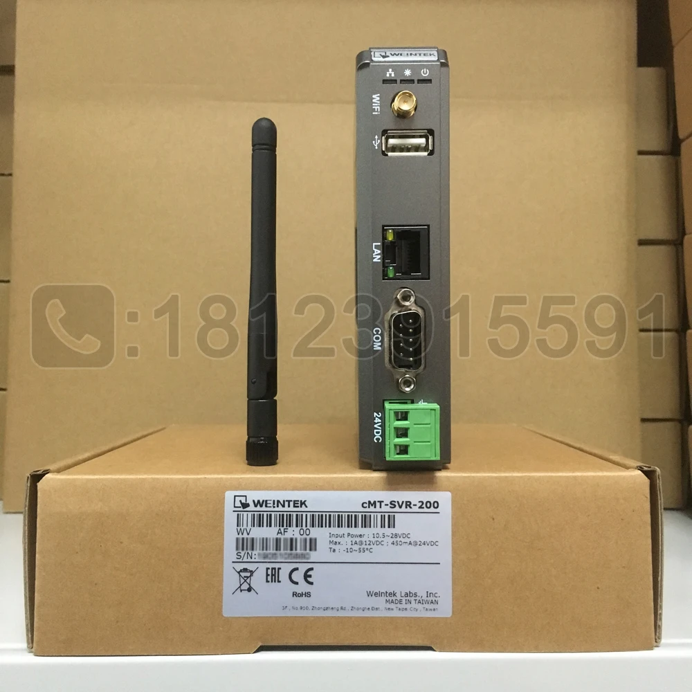 

Weilun man-machine interface cMT-SVR-200 with WiFi can be connected to iPhone/iPad/ Android phones