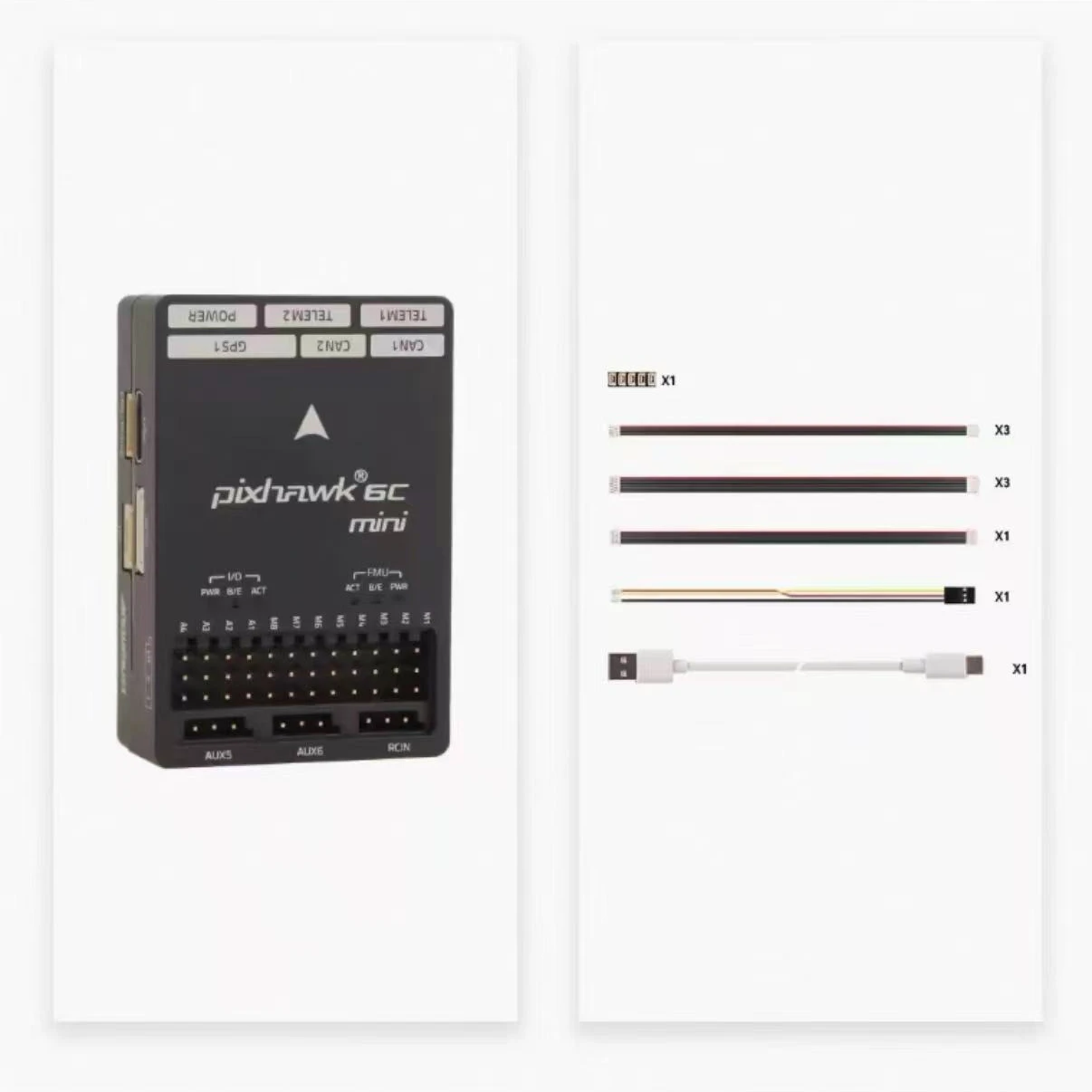 HolyBro Pixhawk 6C Mini Flight Controller M9N/M10 GPS PM02 V3 12S / PM06 14S Power Module Multirotor Airplane Parts
