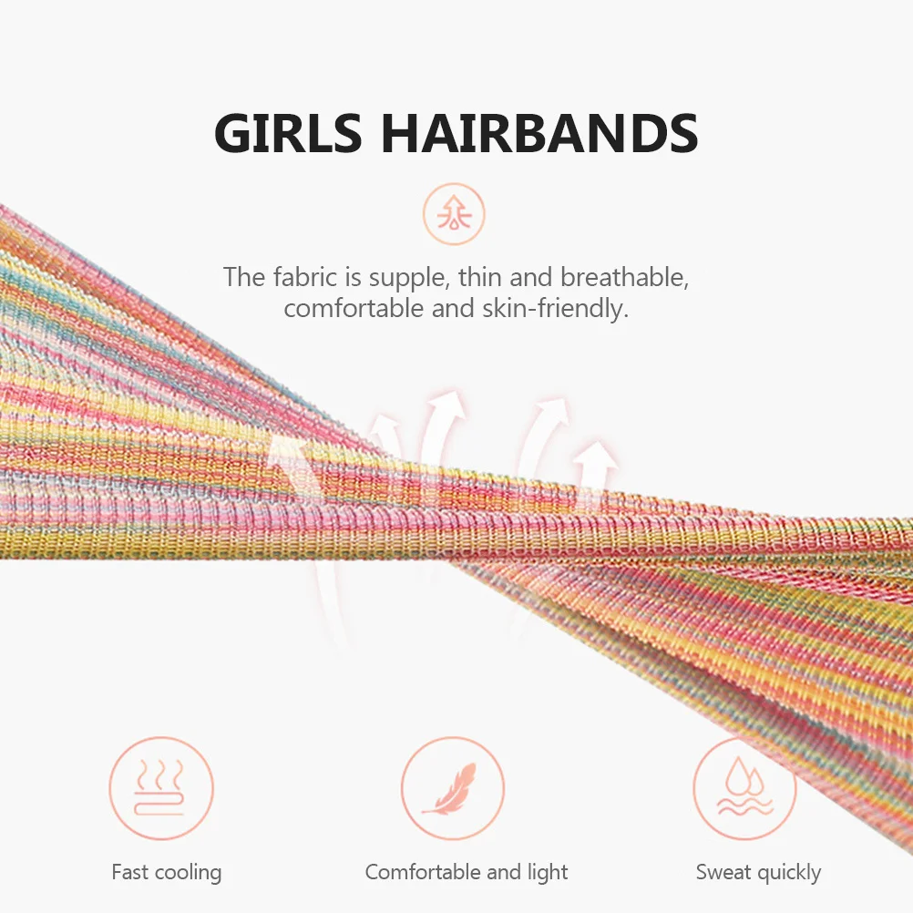 

2pcs Sweat-Absorbing Headbands Stretchable Makeup Shower Hairbands For Women Breathable Fashion Chic Hair Accessories Fitness