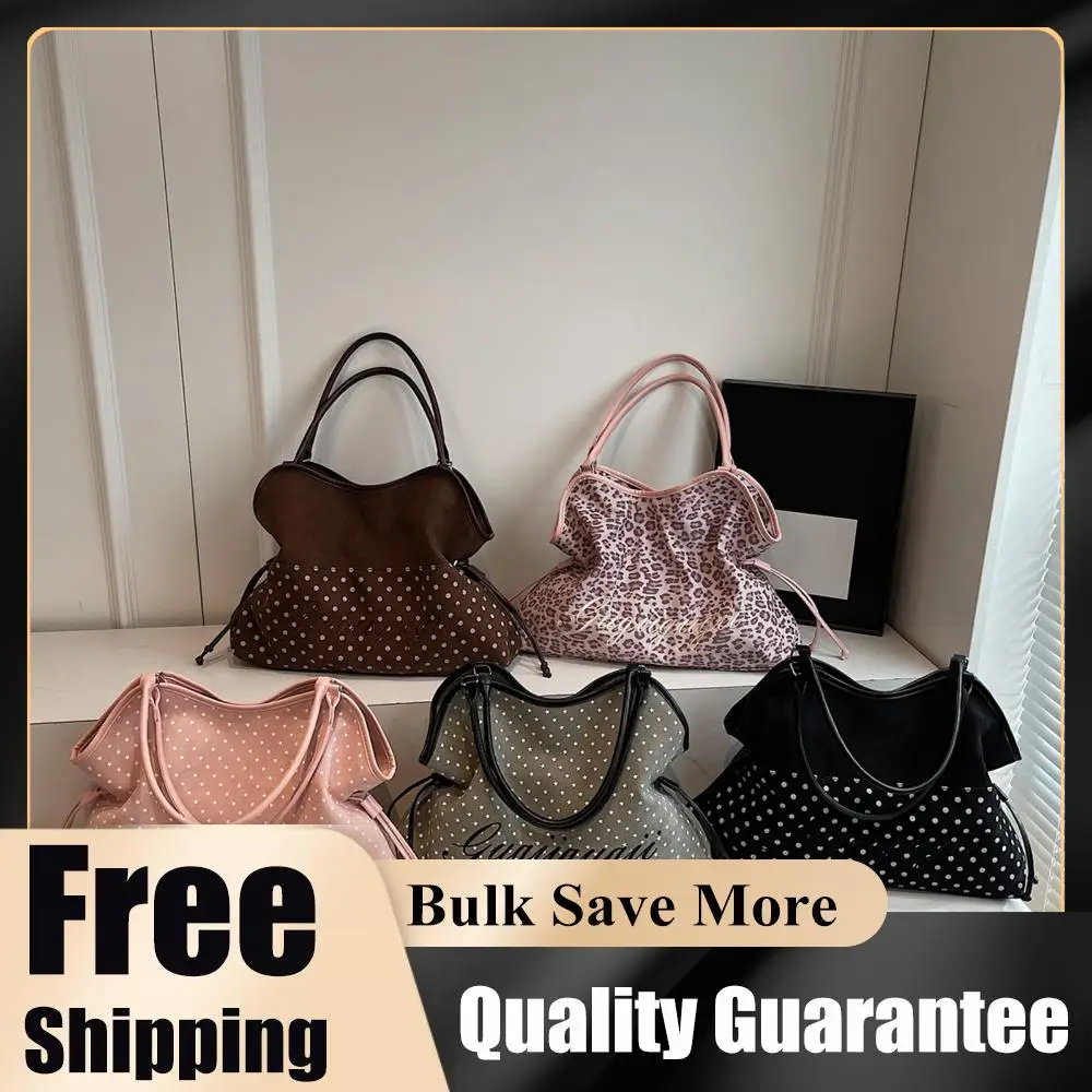 

Женские сумки на плечо из искусственной замши, пригородная сумка с вышивкой, большая вместительная сумка-тоут, сумка для работы, покупок, путешествий, ежедневная сумка с верхней ручкой