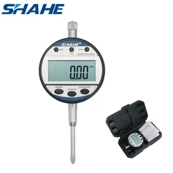 SHAHE Digital Dial Gauge, ferramentas de medição de precisão, New Type Indicator, 0-12.7mm, 25.4mm, 0.01mm