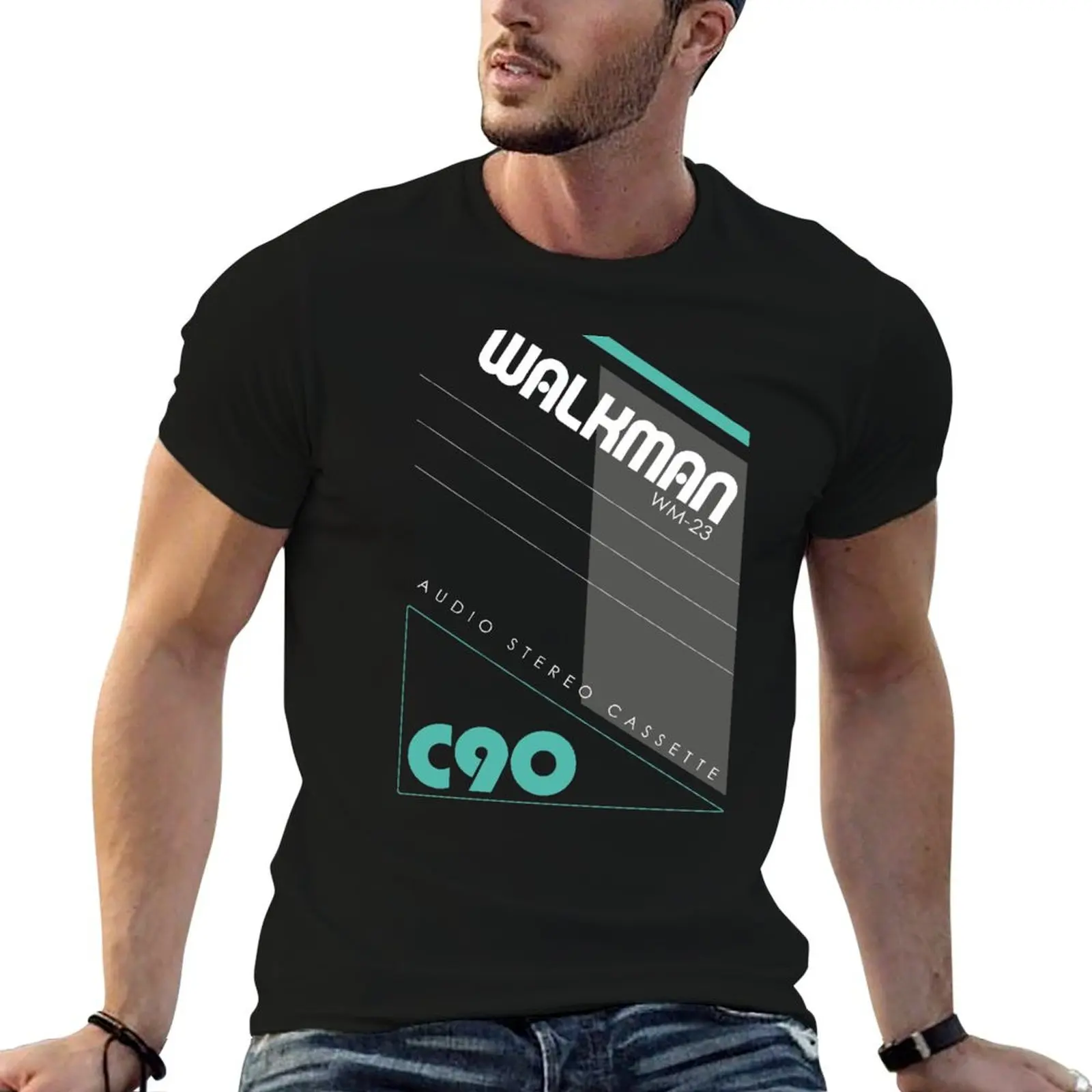 

T-Shirt shirt t man custom 100% t shirts cotton Cassette#5 print