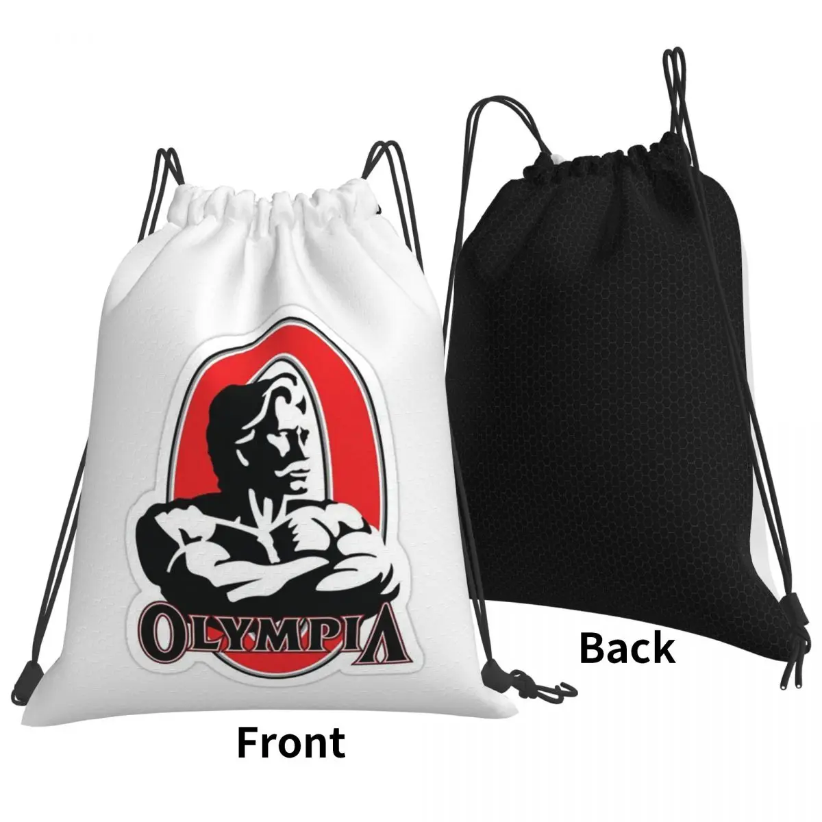 Future Mr OLYMPIA Motivations Backpacks Fashion Drawstring Bags Storage Bag Book Bags for Travel School