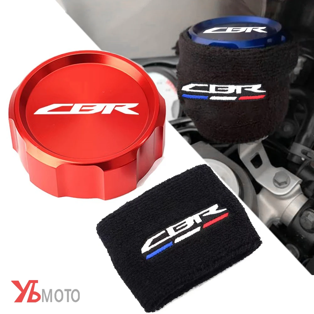 For HONDA CBR 600RR 1000RR CBR 600 RR 600RR 2007-2024 Accessories Motorcycle Front Brake Fluid Reservoir Cover Sock Protection