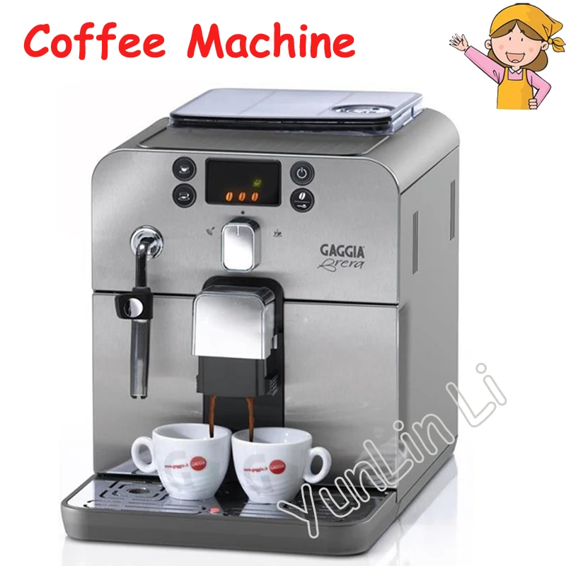 

Automatic Italian Coffee Machine 1.2L 220V Business/Home Coffee Machine Intelligent Stainless Steel Italian Coffee Machine