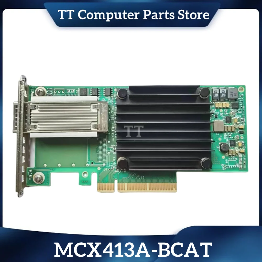 

TT For Mellanox CX413A MCX413A-BCAT Single-port Ten Gigabit Network Adapter Of The 40/50G Server Fast Ship