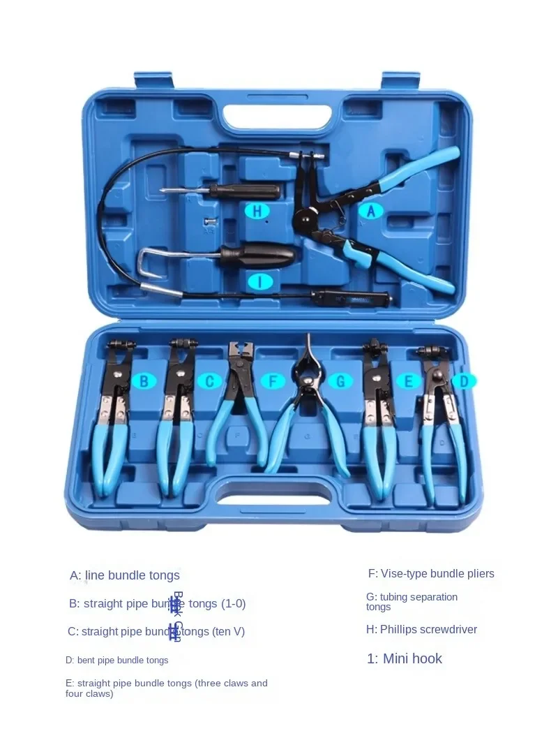 Automotive Hose Clamp, Straight Hose Clamp, Hose Bundle Clamp, Clamp