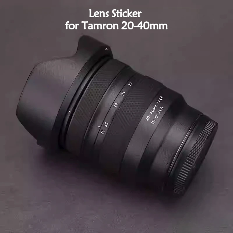 Film de protection autocollant pour objectif 20-40mm F2.8, protection du corps, pour Tamron 20-40mm F2.8 Di III VXD pour Sony Mount A062 Film de protection autocollant pour objectif 20-40mm F2.8, protection du corps, pour Tamron 20-40mm F2.8 Di III VXD pour Sony Mount A062