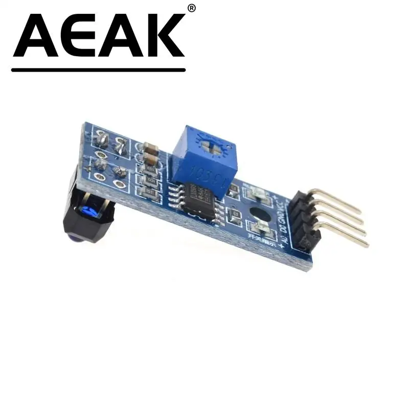 AEAK TCRT5000 Line Track Sensor Infrared Reflective IR Photoelectric Switch Barrier