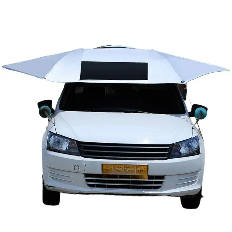 Coach car parasol, car parasol, driving school special roof sunscreen folding canopy