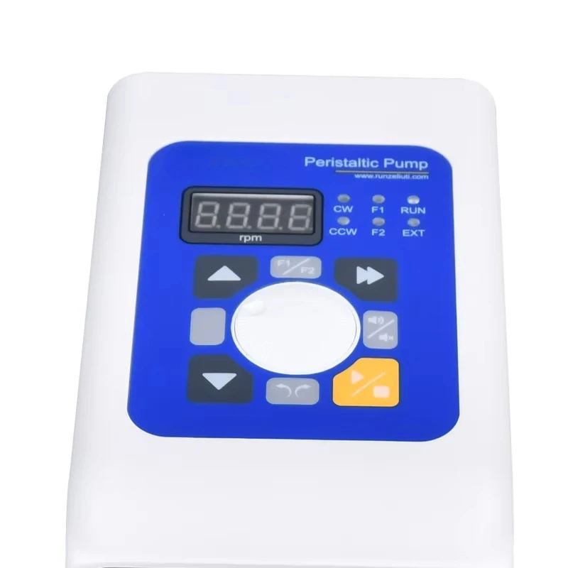Lab Stepper Peristaltic Pump One Key Speed Titration Self Priming Constant Flow Metering Pump