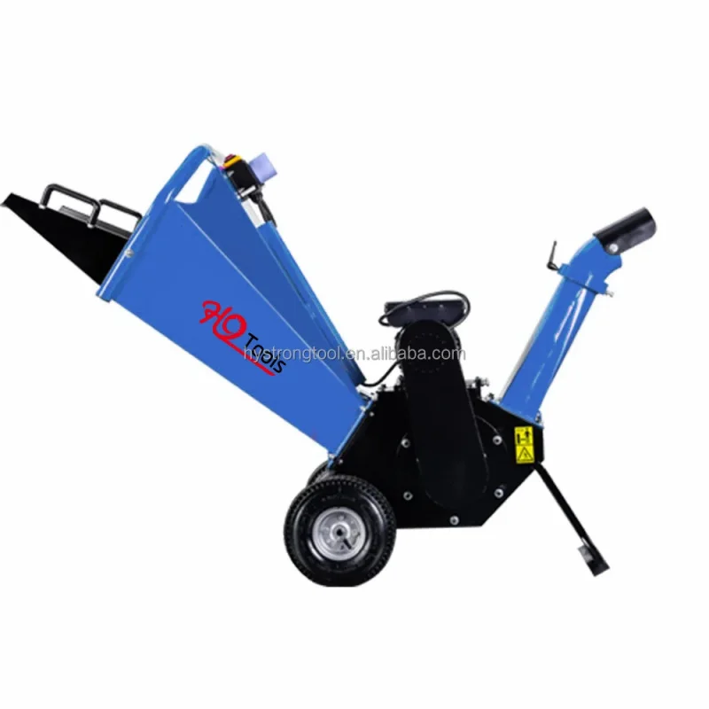 

HY-WC-65E Electric Motor 2 Wheels Mulcher Machine Branch Logger Tree Shredder Wood Chipper