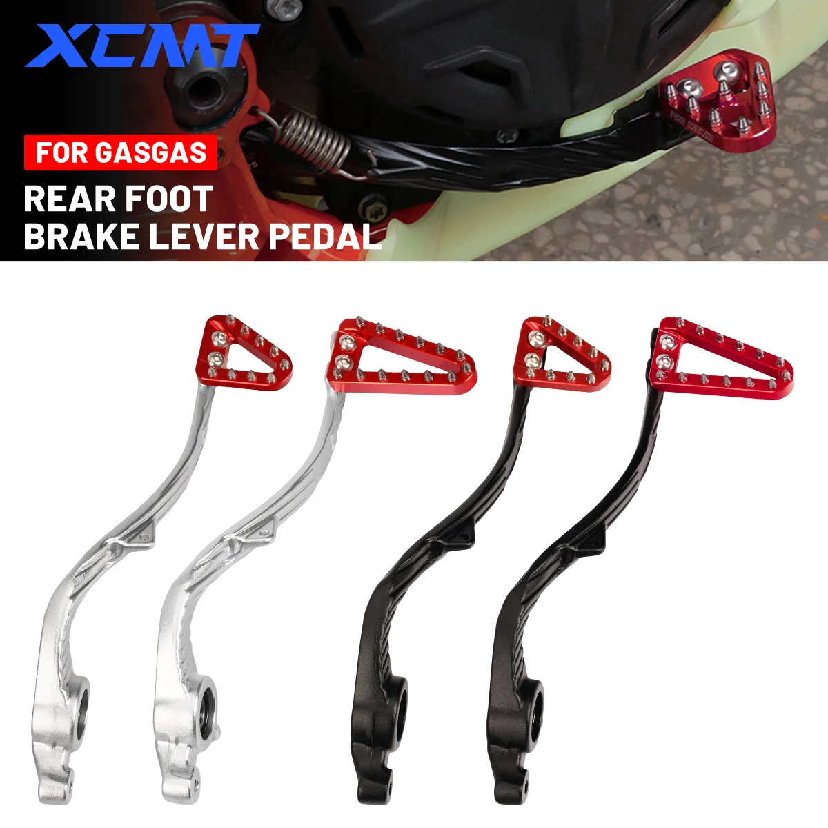 

Motorcycle Rear Foot Brake Lever For GasGas EX EC ES MC 125 150 250 300 350 500 250F 350F 450F 500F 2024-2025 Moto Accessories