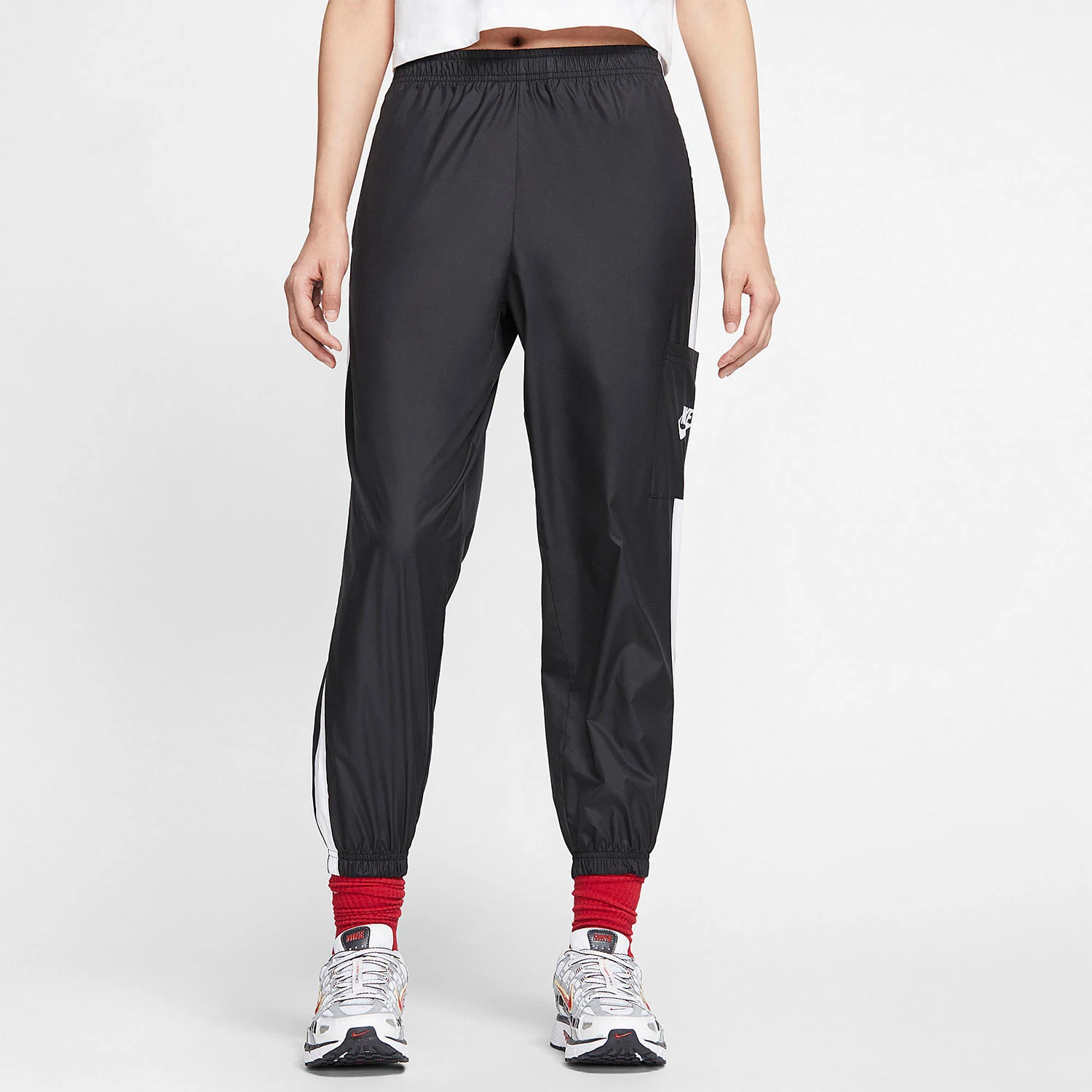 

Nike Official Genuine 2025 New Women's Woven Cuffed Casual Sports Long Pants CJ7347-010