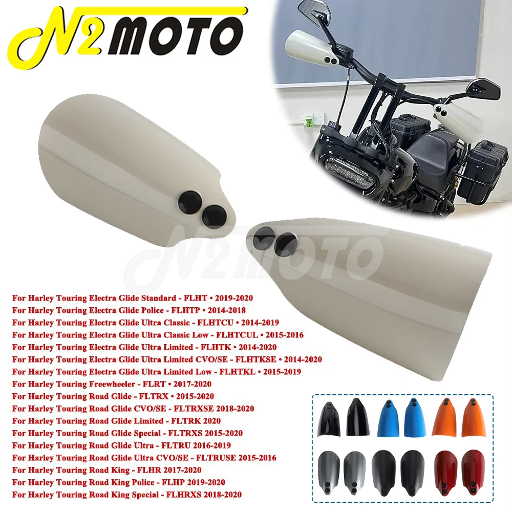 Motorcycle Handguards Anti-wind Shield Handlebar Hand Guard For Harley Touring Electra Glide FLHTK SE FLHTP FLHT FLHTCUL 2014-20