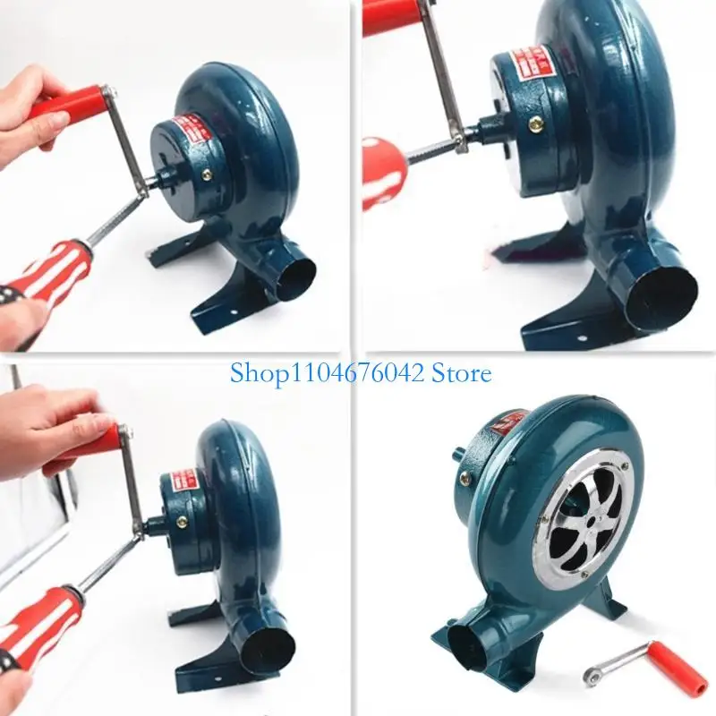 

80 Вт ручной вентилятор для барбекю, бытовой вентилятор для кузнецов, вентилятор для барбекю с ручной ручкой, инструмент для приготовления пищи