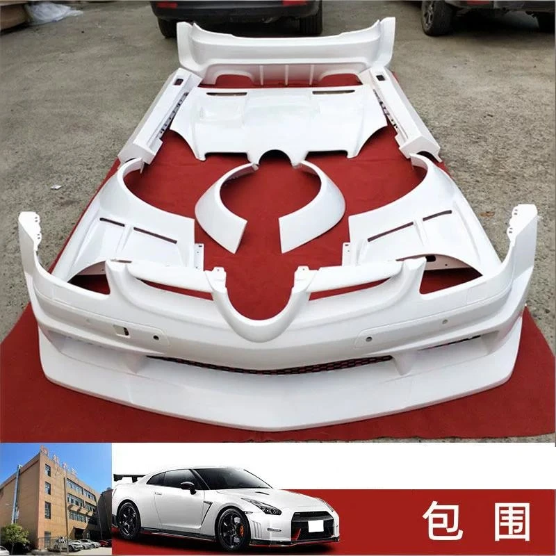 Karosserie-Kit für Mercedes Benz SLK-Klasse R171 2004-2010 modifiziert: Front- und Heckstoßstange, Seitenschweller, Kotflügel, Radlaufverbreiterung, Motorhaubenverkleidung