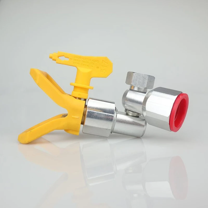 

Airless Paint Sprayer Swivel Joint Adapter Universal Boutique Aluminum Alloy Airless Spray Gun Connector 360 Rotatable Joint