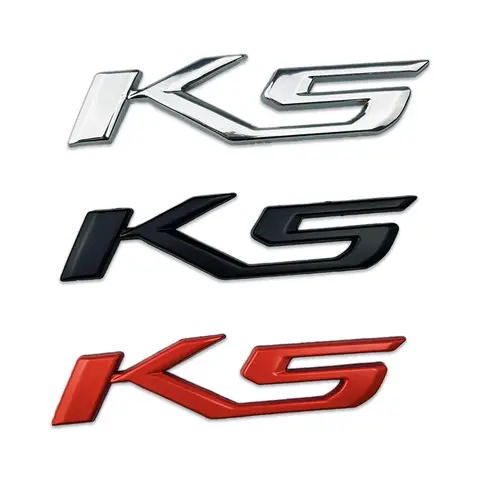 Auto Stickers Belettering Kofferbak Embleem Badge voor KIA K5 Logo K3 KX3 RIO Niro Sportage Stinger Carens Stonic Soul Ceed Sorento