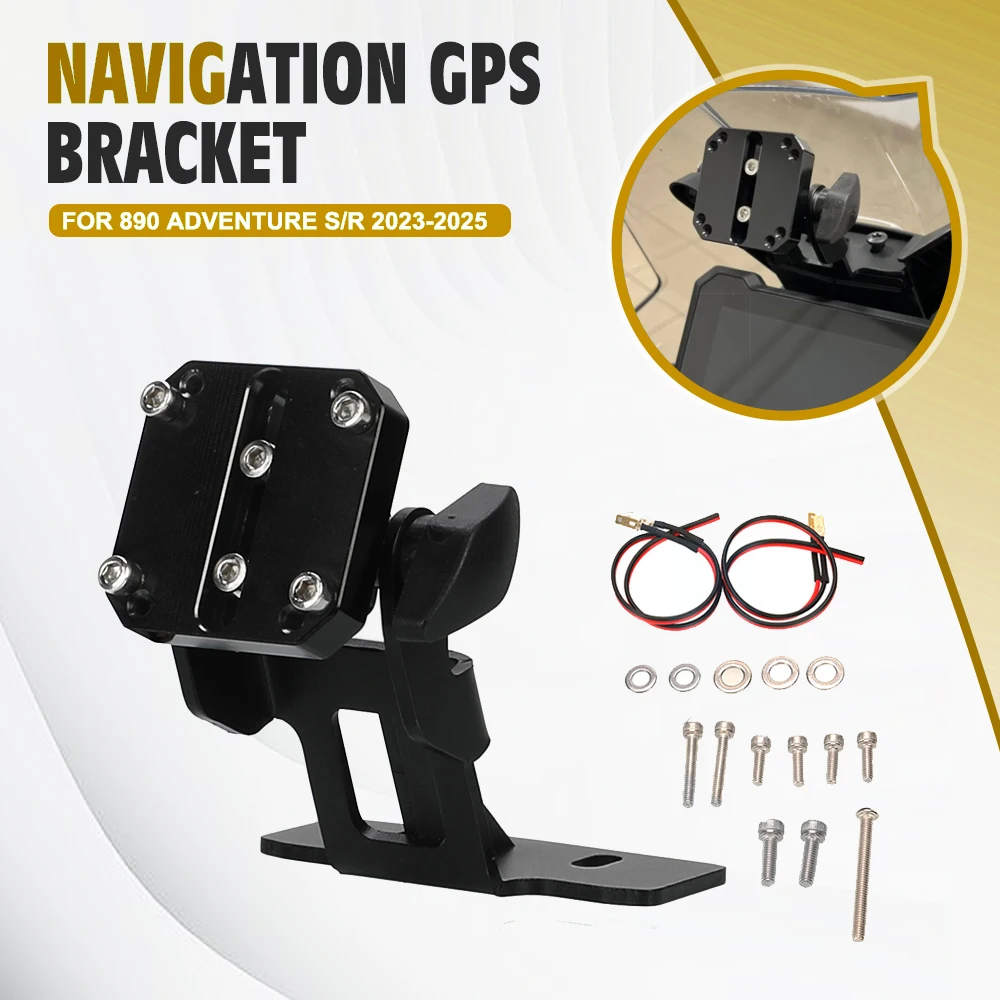 

Аксессуары для мотоциклов для 890 Adventure S/R Rally 890 Adventure 2023 2024 2025 кронштейн для GPS-навигации держатель для телефона подставка