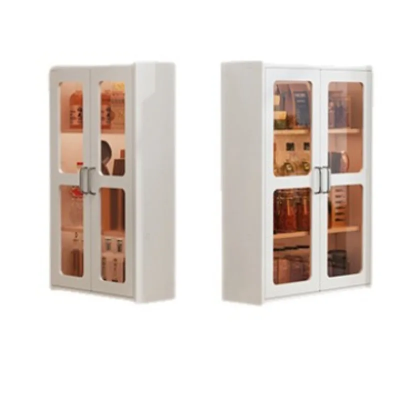 Kitchen seasoning storage locker Balcony rack Corner multifunctional multi-layer waterproof wall-mounted non-punching