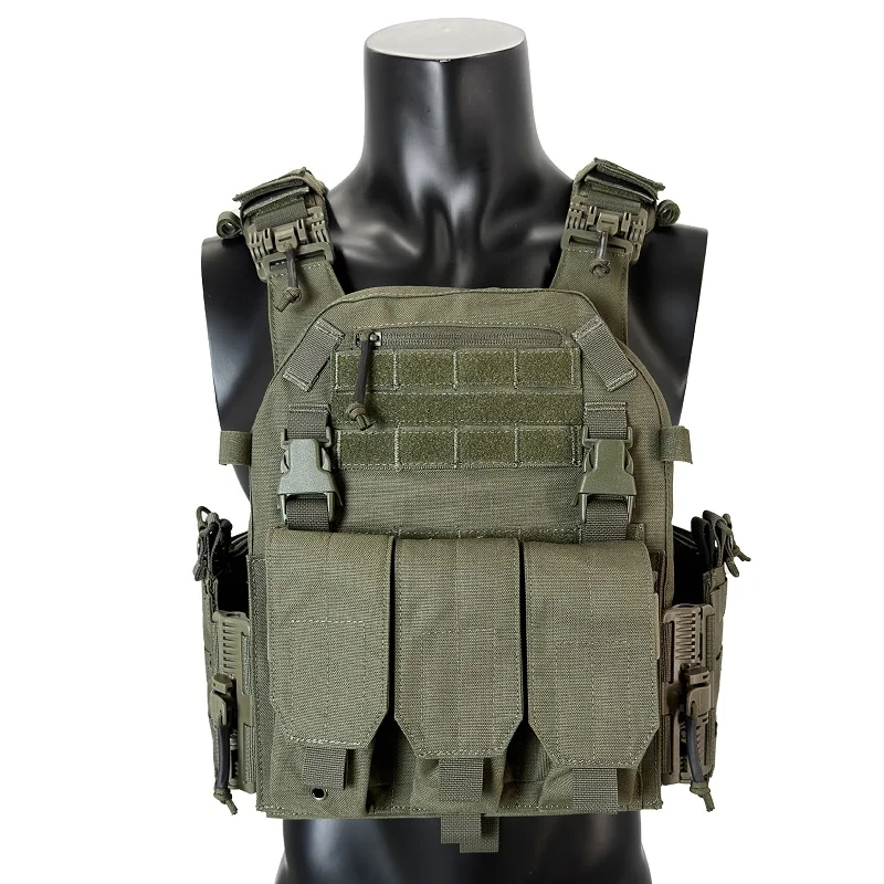 EMERSONGEARS 1000D Nylon Fabric Quick Releaseable  6094K tactical vest with Triple magazine pouch