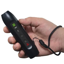High Power Ultrasonic Dog Repeller Trainer Anti Barking LED Dog Deterrent Device Pet Dog Training Remote Control With Flashlight