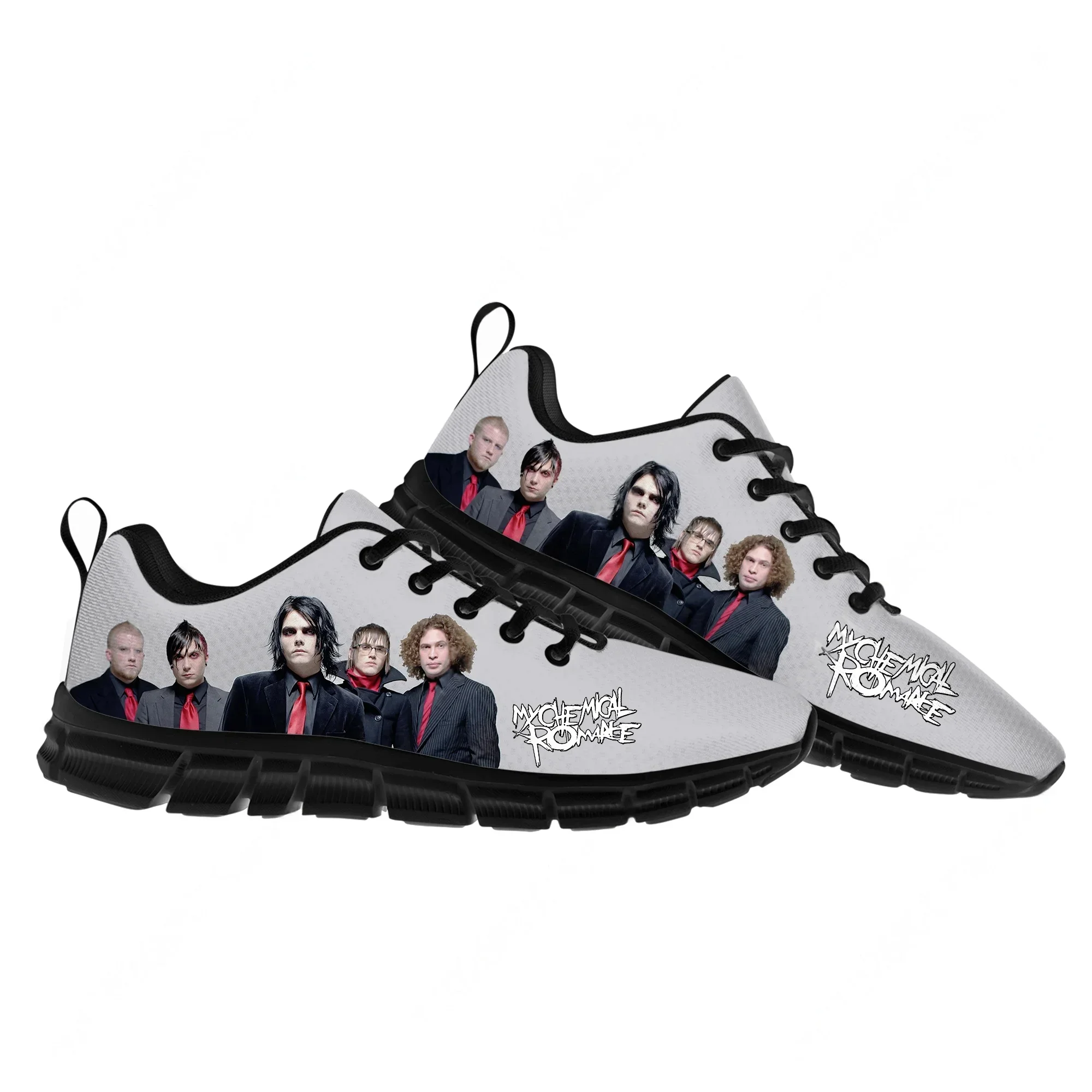 My Chemical Romance Sneakers Mens Womens Teenager Breathable Customized Sports Shoe High Quality Personality Casual Custom Shoes