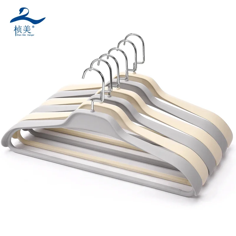 Coat Hanger Anti-Slip Traceless Wide Shoulder Bold Hanger Wall-Mounted Shelf Suit Household Large Men's Clothes Hanger