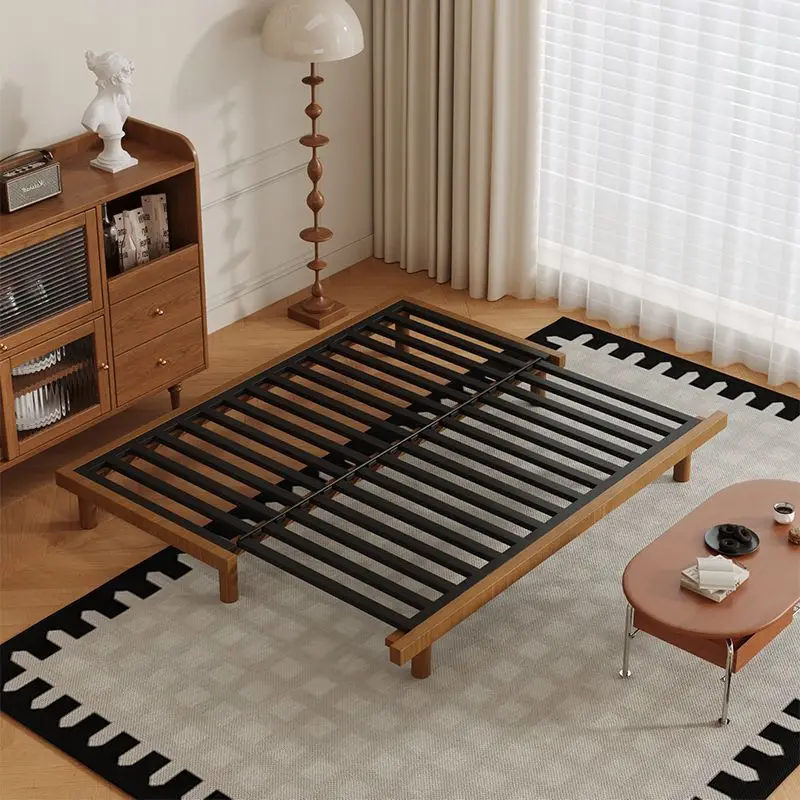 Small apartment medium and ancient style living room sofa bed, sofa bed that can sleep for a long time