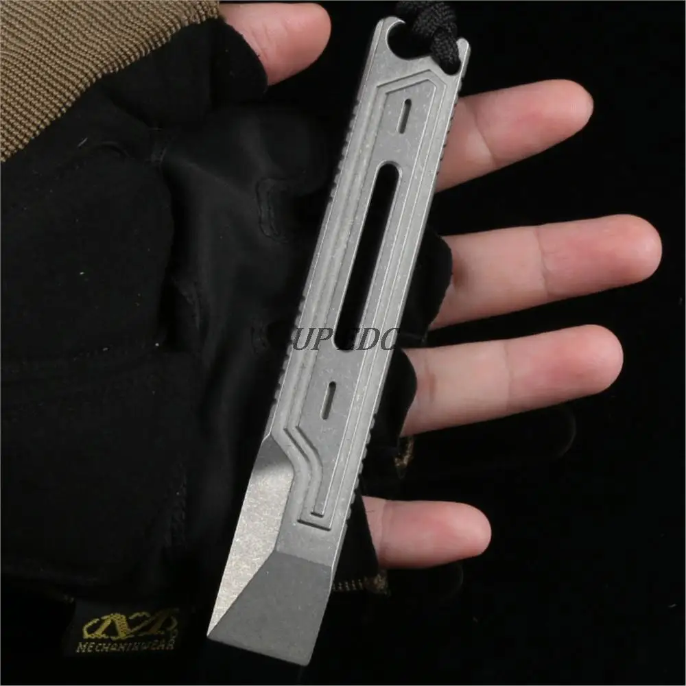 Titanium Alloy Crowbar Multifunctional Bottle Opener Tool Outdoor Portable EDC