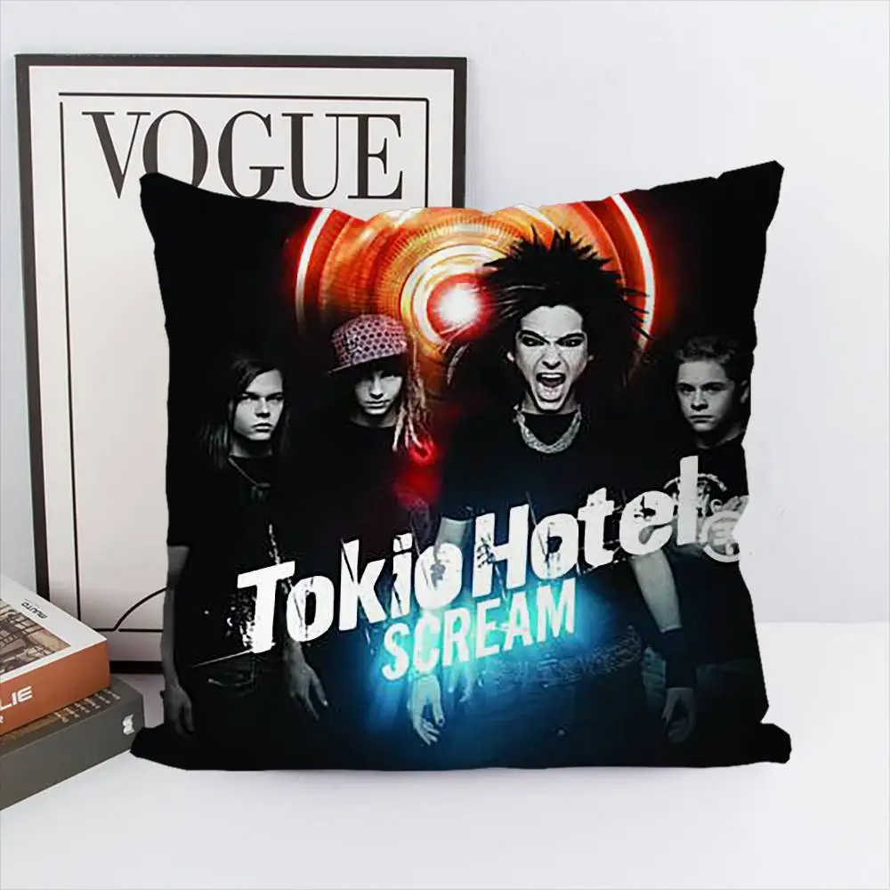 Наволочка Tokio H-Hotel с двусторонней печатью, чехол для подушки 45x45, декоративные подушки, диван, домашний декор, мягкая наволочка