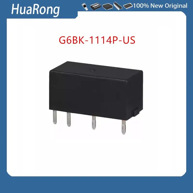 5Pcs/Lot  G6BK-1114P-US  5A  DC12V HCP3-S-DC12V-A 16A  12V   JQX-115F 012-2HS4  12VDC 8A  HF115F 6-PIN