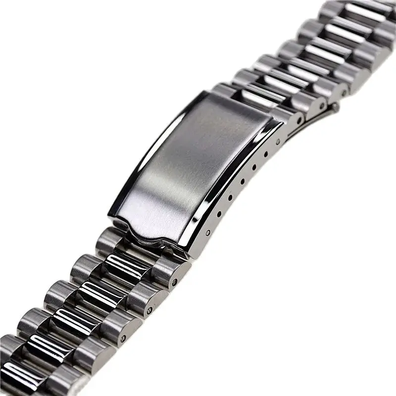 19mm Stainless Steel Presidential Watch Band For Sxns Snxs79 5 Snxs79k1 Snxs77k Snxs73 Snx79j1 Watch Strap Bracelet Belt