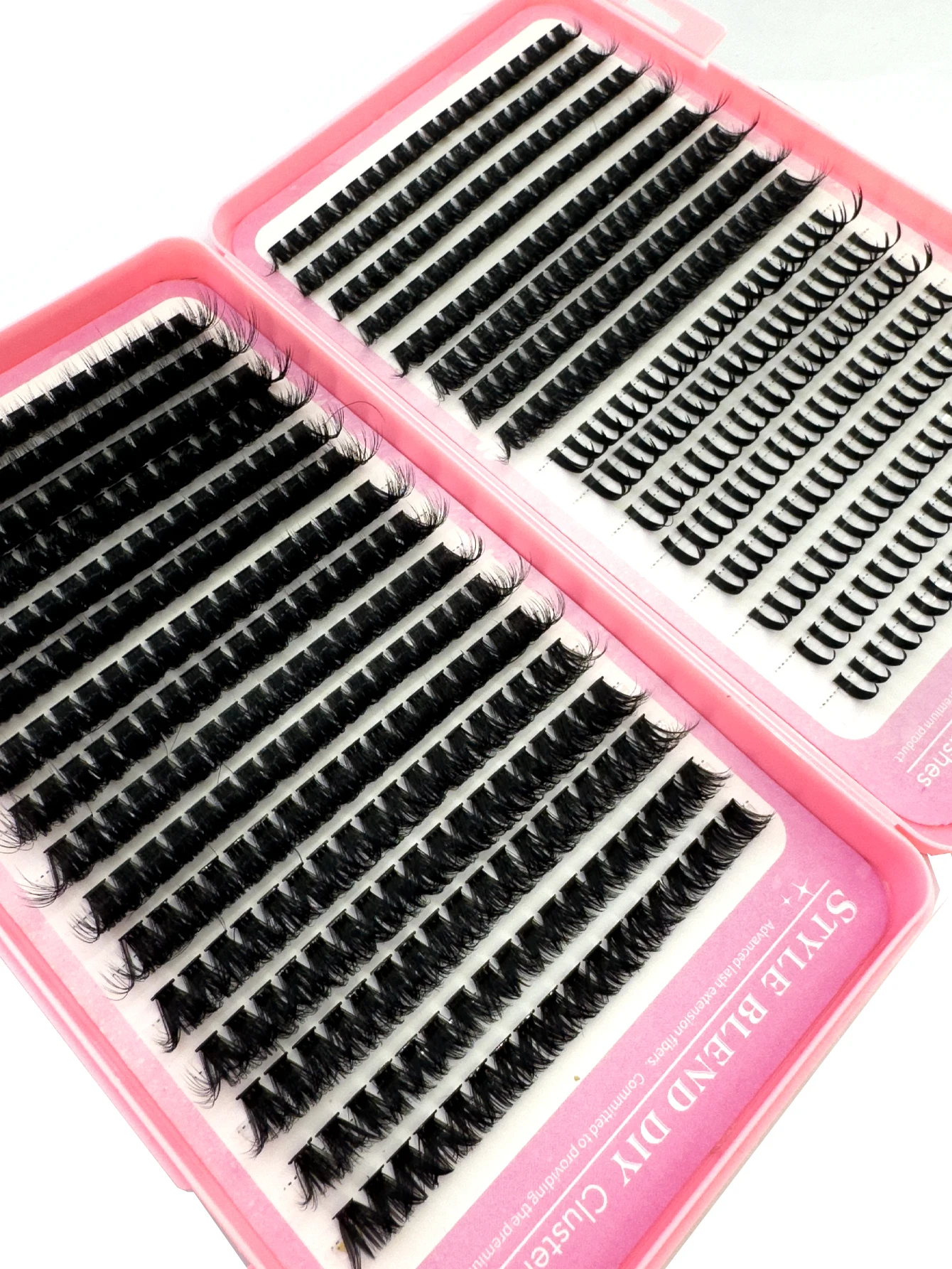 32 Reihen 80D/100D einzelne Wimpern Buch Cluster Expansion falsche Wimpern DIY zu Hause Wimpern Make-up