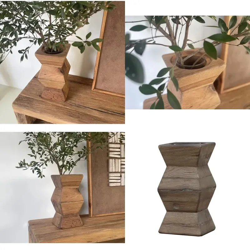 Interior decorative vase flower pot and living room decorative flower pot