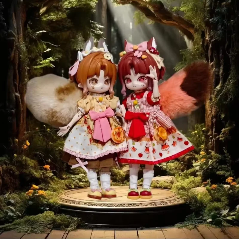 

Come4free Minty Fantasy Forest Blind Box Bjd 12 Points Bjd Movable Figure 1/12 Action Figurine Doll Christmas Gift Customiz Toys