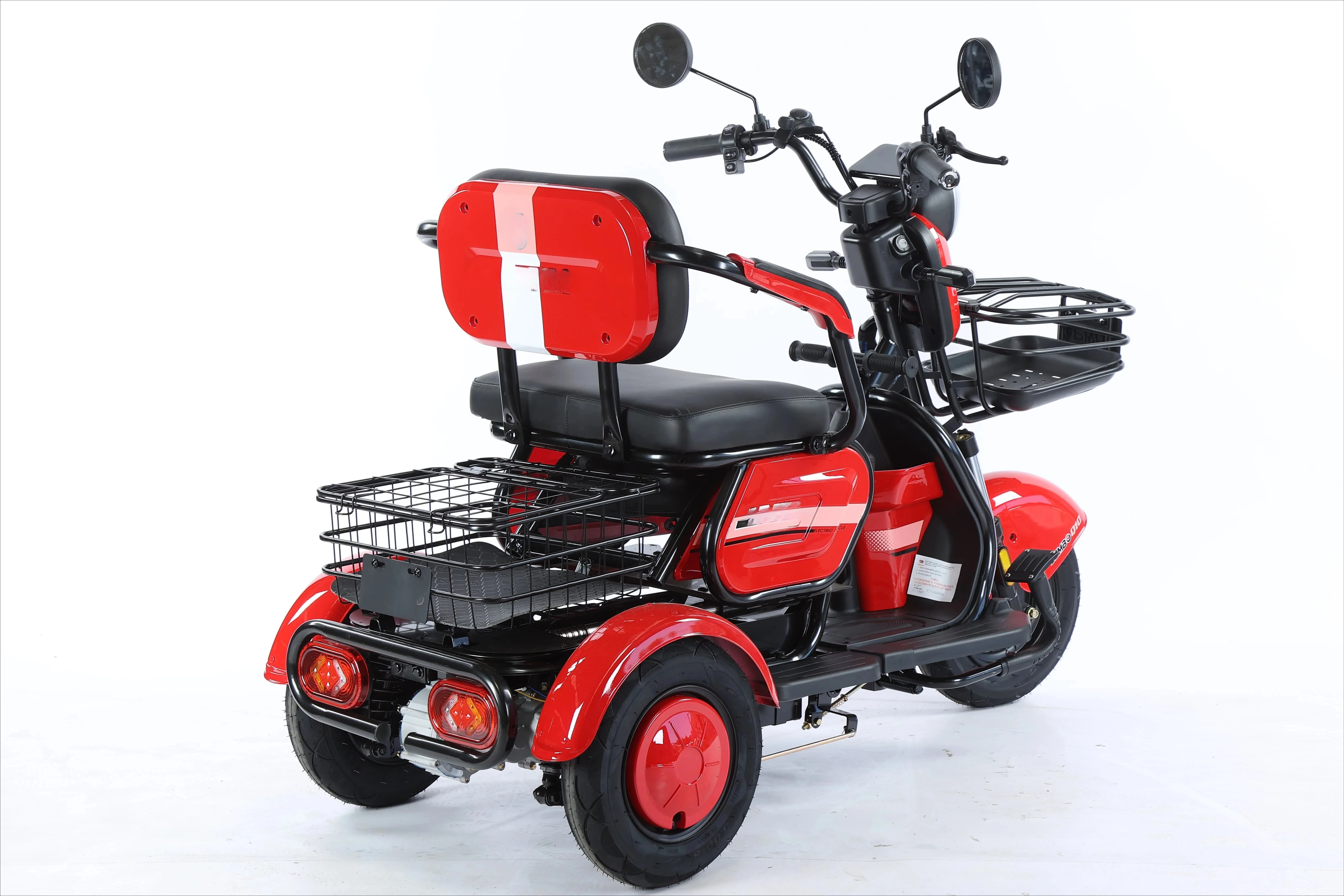 2025 CE رائجة البيع 600 واط 48 فولت 3 عجلة دراجة كهربائية الكبار دراجة ثلاثية العجلات الكهربائية البضائع Ebike سلة