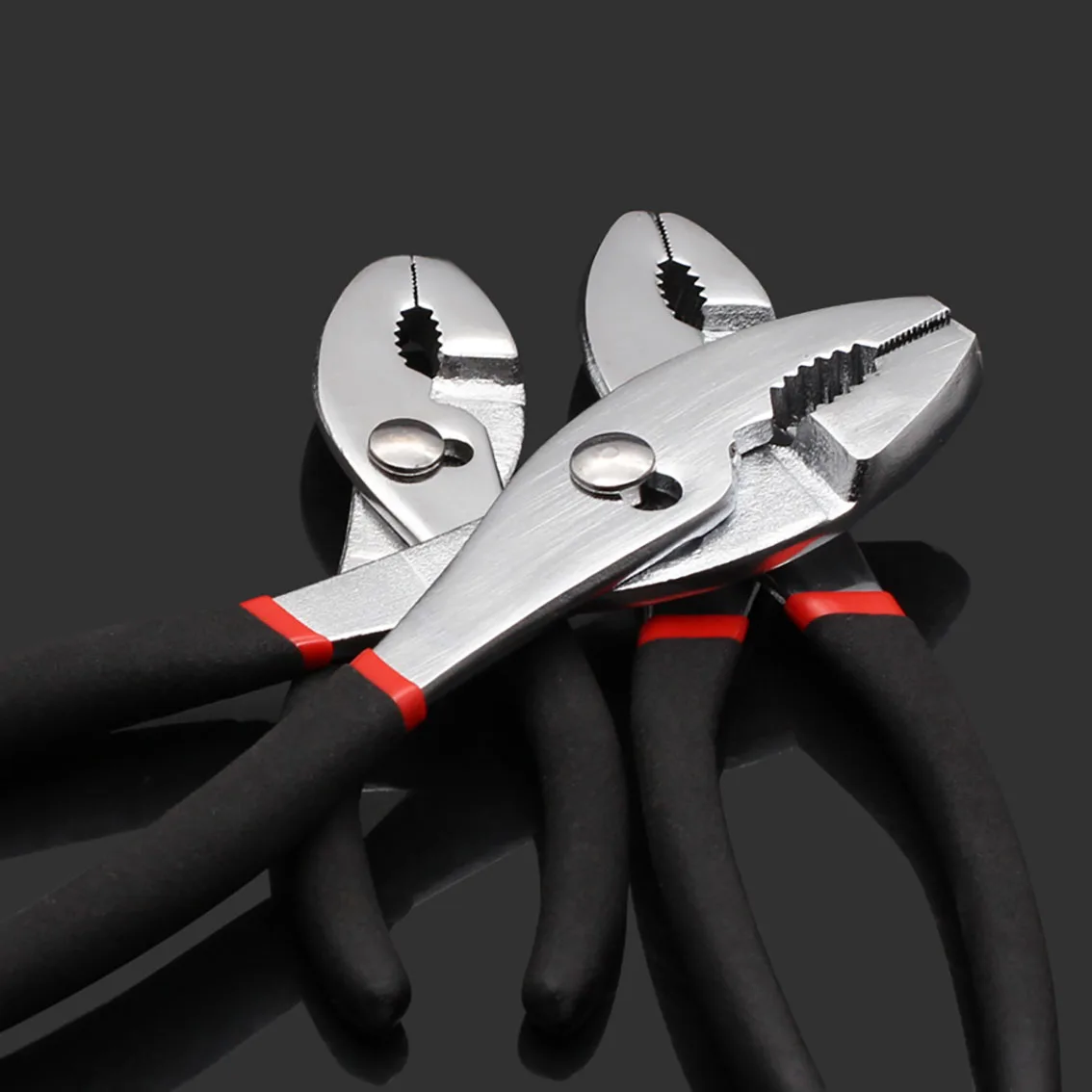 

1pcs Slip Joint Pliers 6/6.5/8/10 Inch Adjustable Multi Functional Carp Pliers Household Automobile Repair Hand Tools