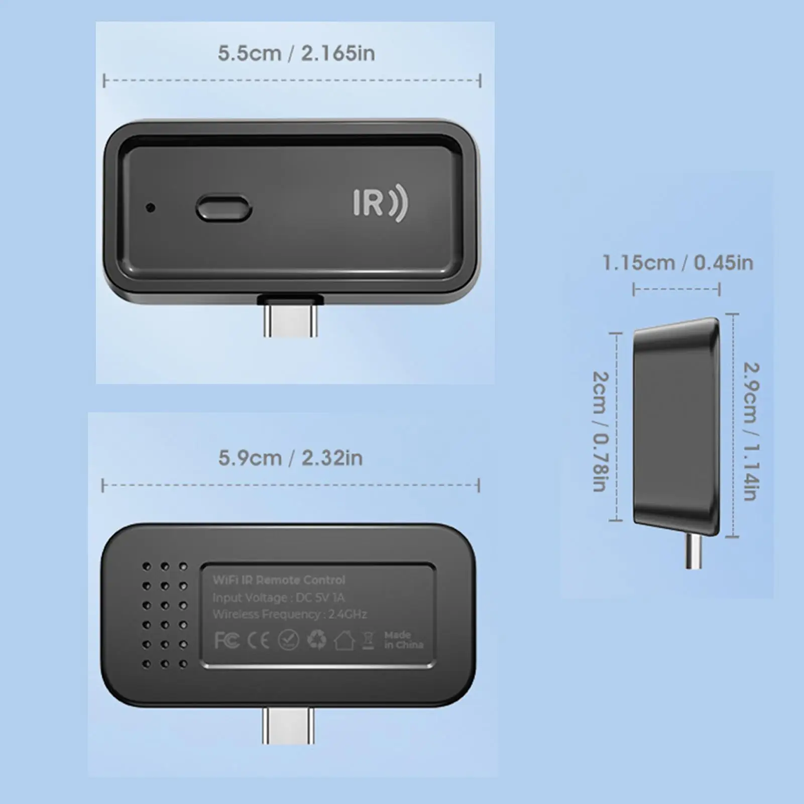 Для Android Smart Remote Home Assistant Hub Музыкальное оборудование для контроля температуры Телефон Интеграция Технологические энтузиасты