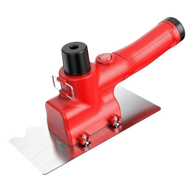 Cordless Electric Trowel, High-Frequency Vibrating Float for Concrete & Tile, 2-in-1 Plastering Power Tool