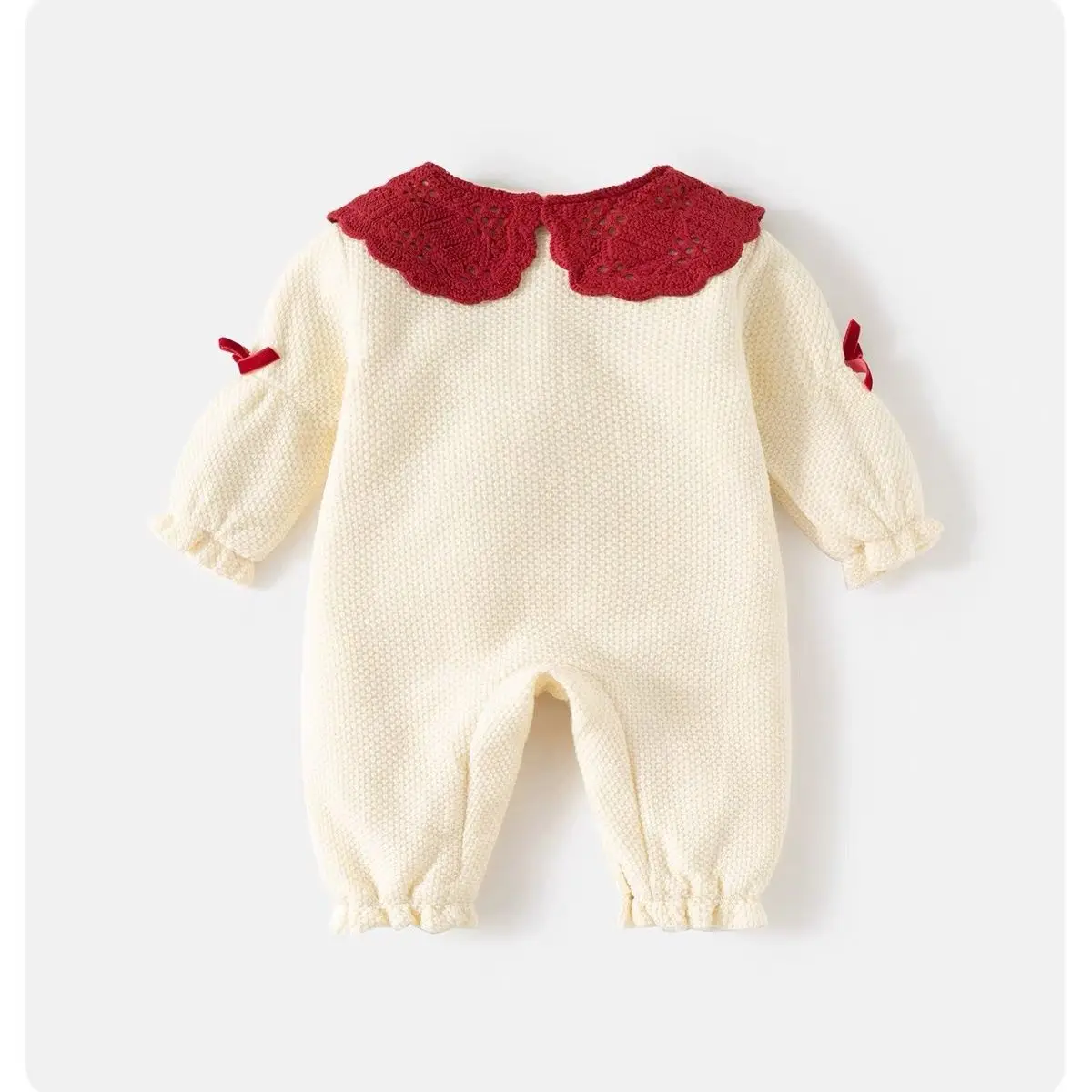 Baby Clothes with Plush Winter Clothes, Super Cute Baby Clothes for Outdoor Wear, and Warm Winter Jumpsuit for Young Months