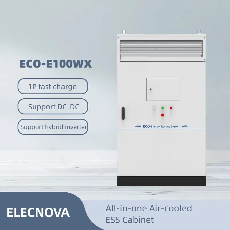 101KWh 1C EV Charger BESS with Air Cooling LIFEPo4 Battery Type