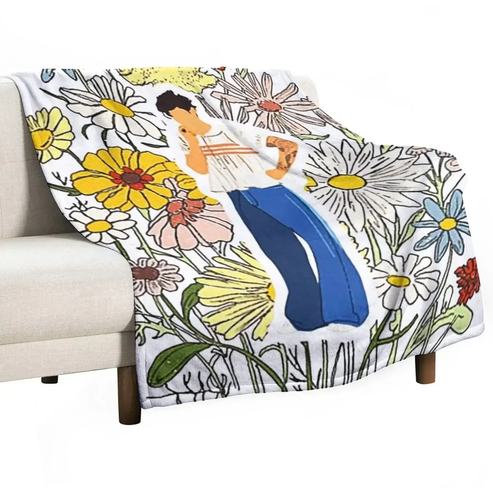 flower harry-art | Throw Blanket Single halloween Sleeping Bag Extra Large Throw Blankets